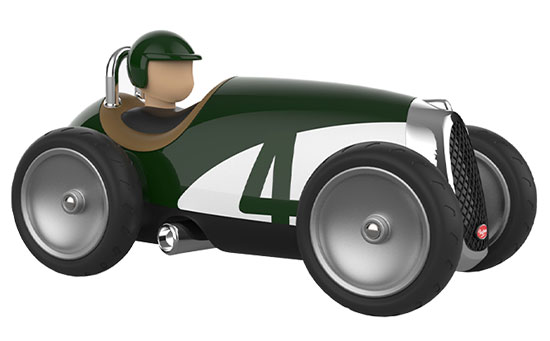 Spielzeugauto "Racing Car", grüne Version von Baghera
