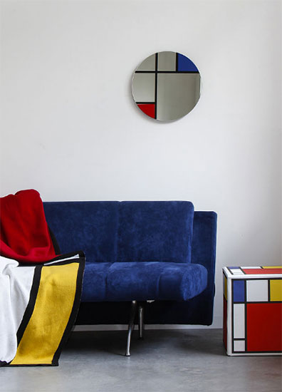Wandspiegel "Mondrian"