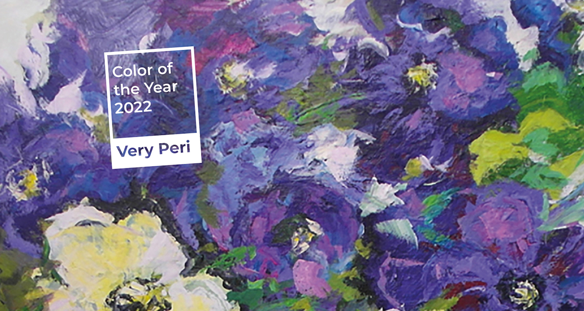 Gut gelaunt ins neue Jahr: Der Violett-Ton "Very Peri" ist die Trendfarbe des Jahres