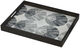 Tablett "Mirage" mit Hinterglas-Dekor von Notre Monde