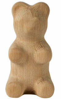 Holzfigur "Gummy Bear" (große, helle Version) - Design Jakob Burgso