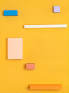Wandorganizer "Mondriaan Yellow" von Atelier Toit