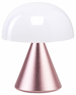 Kabellose LED-Dekoleuchte "Mina" (Version Metallic Rosa), dimmbar