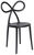 Designer-Stuhl "Ribbon Chair", schwarze Version - Design Nika Zupanc