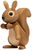 Holzfigur "Eichhörnchen Hazel" - Design Chresten Sommer