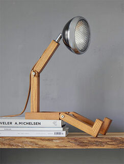 Flexible LED-Tischlampe "Mr. Wattson", schwarze Version von Piffany Copenhagen