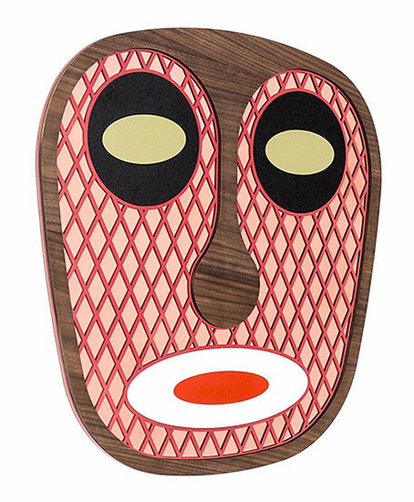 Wandobjekt "Modern African Mask #7" von UMASQU
