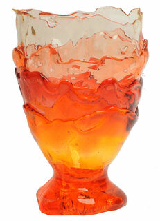 Vase "Big Carolina orange", Silikon von Fish Design by Gaetano Pesce