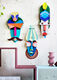 3D-Wandobjekte "Masken" aus recyceltem Karton, DIY, 3er-Set von studio ROOF