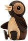 Holzfigur "Pinguin-Baby Snow" - Design Chresten Sommer von Spring Copenhagen