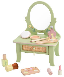 Holzspielzeug-Set "Frisiertisch Vintage" (14-teilig, für Kinder ab 3 Jahren) von Kid's Concept