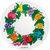 Porzellanteller "Christmas - Wreath"
