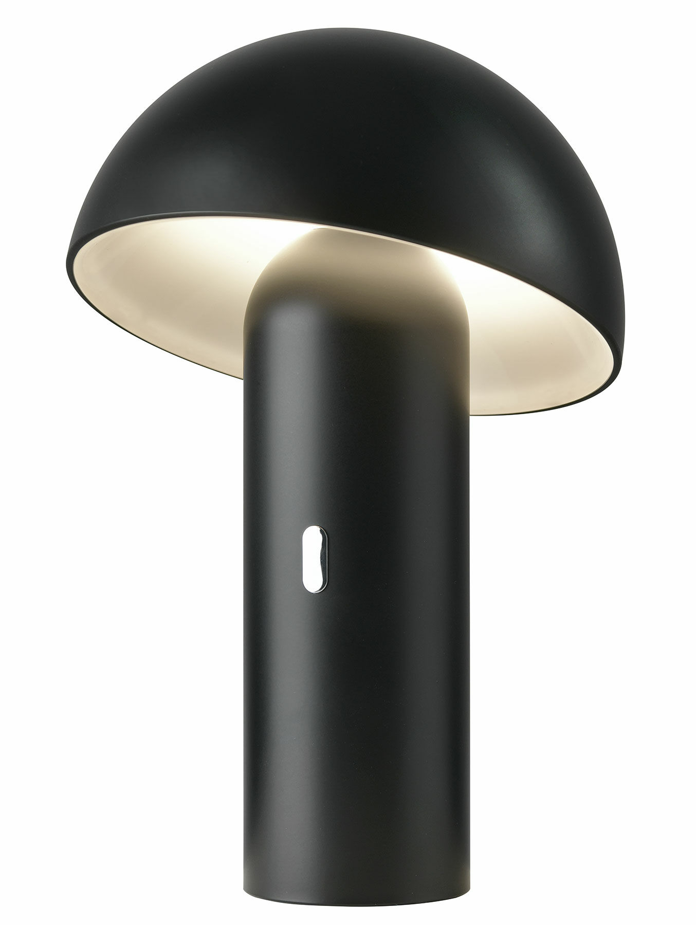 Kabellose LED-Tischleuchte "Svamp schwarz", dimmbar von Sompex
