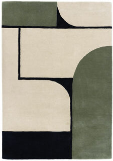 Teppich "Strada green" (160 x 230 cm)