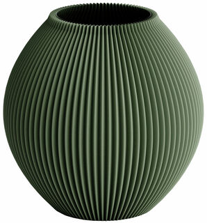 Vase "Poke - Forest Green", große Version von Recozy
