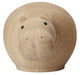 Holzfigur "Hibo Hippotamus Medium" - Design Steffen Juul von Woud