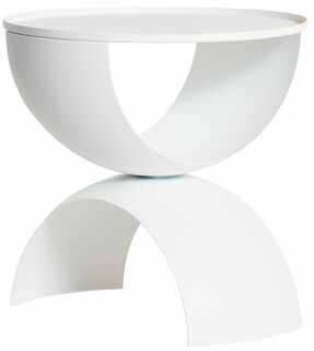 Beistelltisch "BOW BOW", Version in Weiß von Frederik Roijé Design