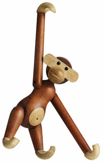 Holzfigur "Affe" (mittelgroß, Höhe 28 cm) von Kay Bojesen