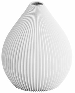 Vase "Balloon - Arctic White", kleine Version von Recozy