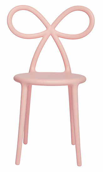 Designer-Stuhl "Ribbon Chair", rosa Version - Design Nika Zupanc von Qeeboo
