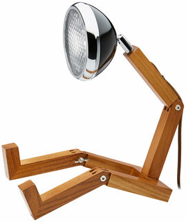 Flexible LED-Tischlampe "Mr. Wattson", schwarze Version