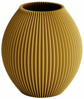 Vase "Poke - Golden Orange", kleine Version
