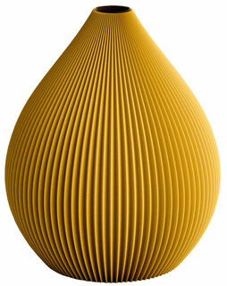 Vase "Balloon - Golden Orange", große Version von Recozy