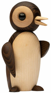 Holzfigur "Pinguin Frost" - Design Chresten Sommer von Spring Copenhagen
