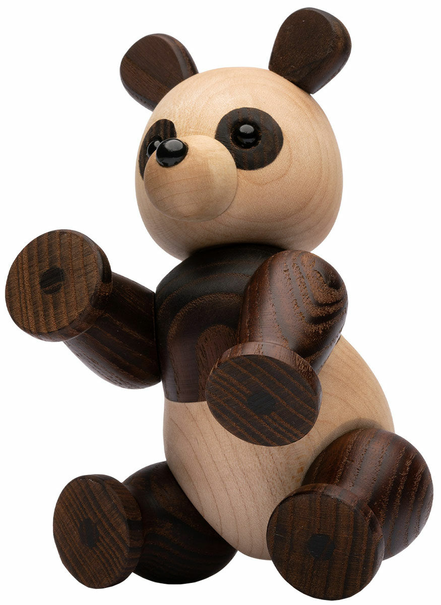 Holzfigur "Pandabär Polly" - Design Chresten Sommer von Spring Copenhagen