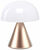 Kabellose LED-Dekoleuchte "Mina" (Version Metallic Gold), dimmbar
