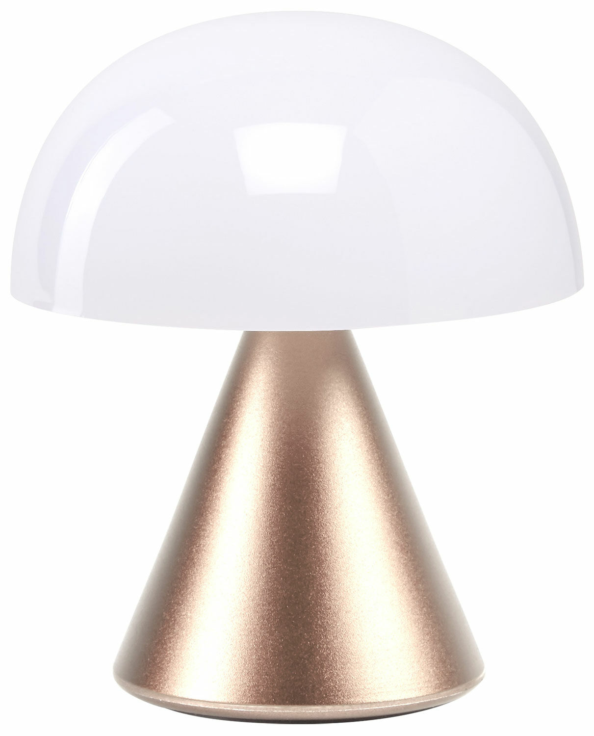 Kabellose LED-Dekoleuchte "Mina" (Version Metallic Gold), dimmbar von Lexon