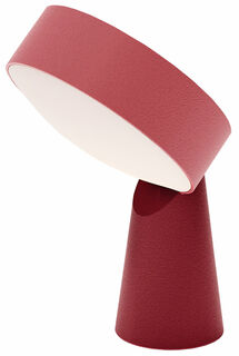 LED-Tischlampe "Lupo rot", dimmbar - Design Moritz Putzier