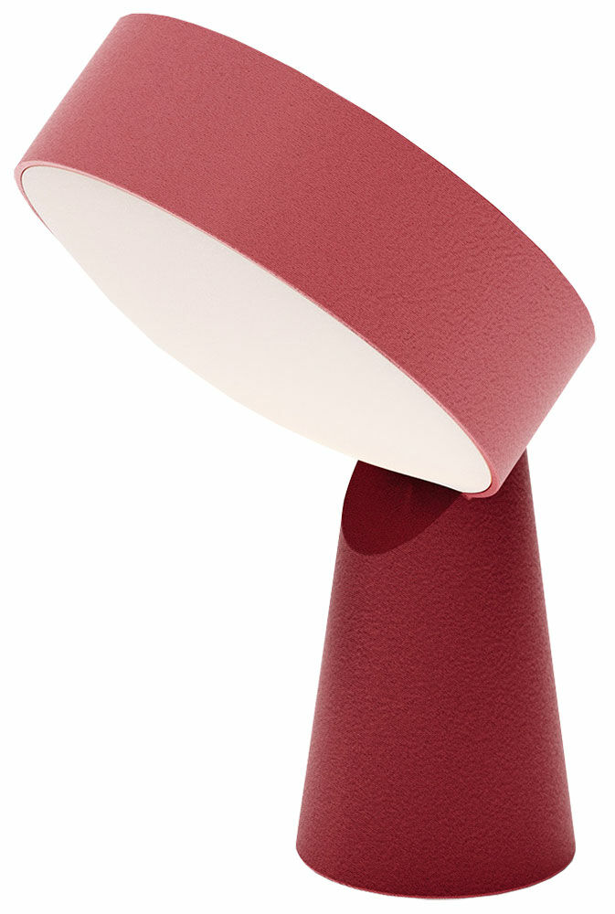 LED-Tischlampe "Lupo rot", dimmbar - Design Moritz Putzier von Recozy