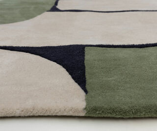 Teppich "Strada green" (160 x 230 cm)