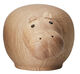 Holzfigur "Hibo Hippotamus Mini" - Design Steffen Juul von Woud