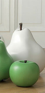 Keramikobjekt "Apfel grün" (Große Version - o. Abbildung)