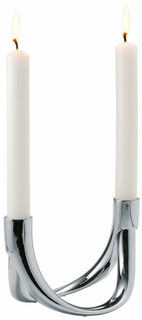 2-armiger Kerzenhalter "Bow" (erweiterbar, ohne Kerzen)