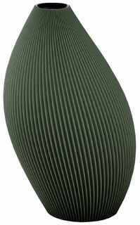 Vase "Bent - Forest Green", kleine Version von Recozy