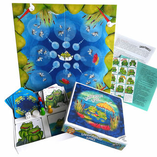 Karten-/Brettspiel "Logofrosch-Spiel" (für Kinder ab 4 Jahren)