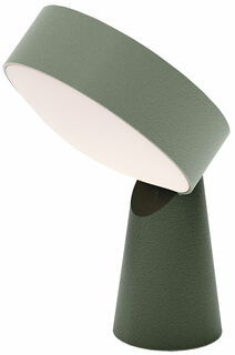 LED-Tischlampe "Lupo grün", dimmbar - Design Moritz Putzier