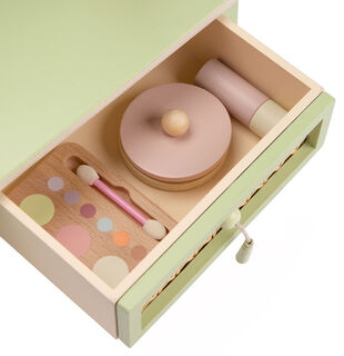 Holzspielzeug-Set "Frisiertisch Vintage" (14-teilig, für Kinder ab 3 Jahren) von Kid's Concept
