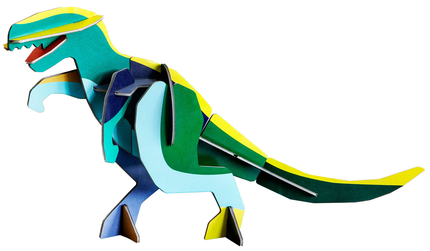 3D-Objekt "Giant T-Rex" aus recyceltem Karton, DIY von studio ROOF
