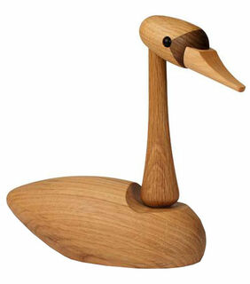 Holzfigur "The Swan" - Design Jimmy Kessler von Spring Copenhagen