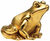 Skulptur "Froschkönig", Version vergoldet