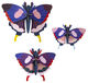 3D-Wandobjekte "Swallowtail Butterflies" aus recyceltem Karton, DIY, 3er-Set von studio ROOF