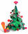 3D-Objekt "Christmas Tree Big" (Höhe 45 cm) aus recyceltem Karton, DIY