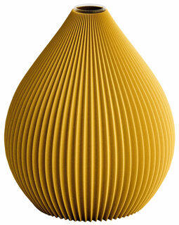 Vase "Balloon - Golden Orange", kleine Version von Recozy
