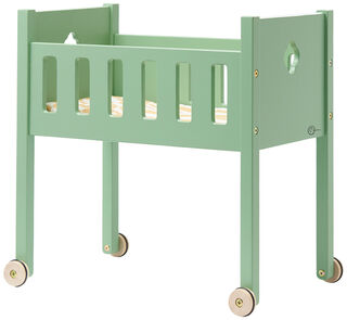 Puppenbett "Carl Larsson grün" (für Kinder ab 3 Jahren)