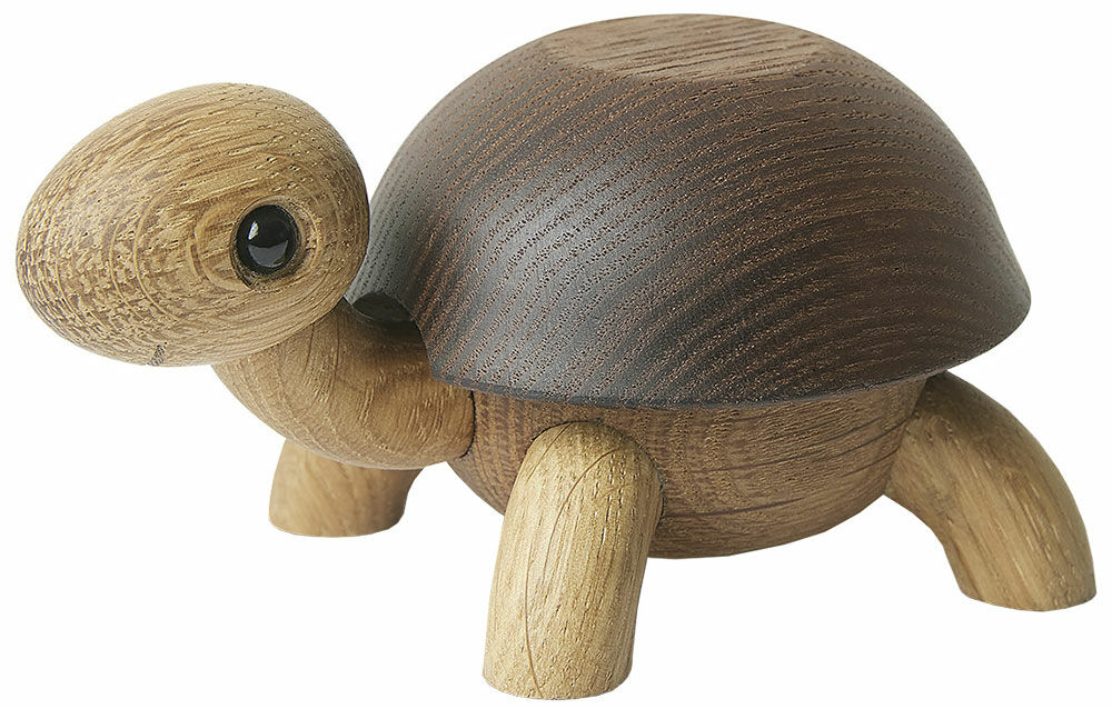 Holzfigur "Schildkröte Speedy" - Design Chresten Sommer von Spring Copenhagen