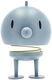Kabellose LED-Tischlampe "Bumble XL", blaue Version - Design Gustav Ehrenreich von Hoptimist